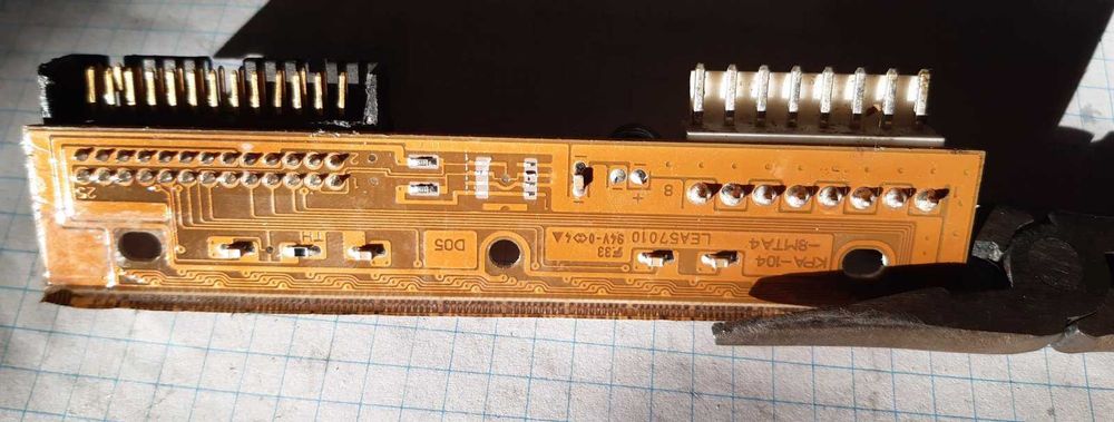 ЛІГАТУРА -126 ГРАМ, Плати імпорт з Роз'ємами -3,2  кг- AU-на афінаж