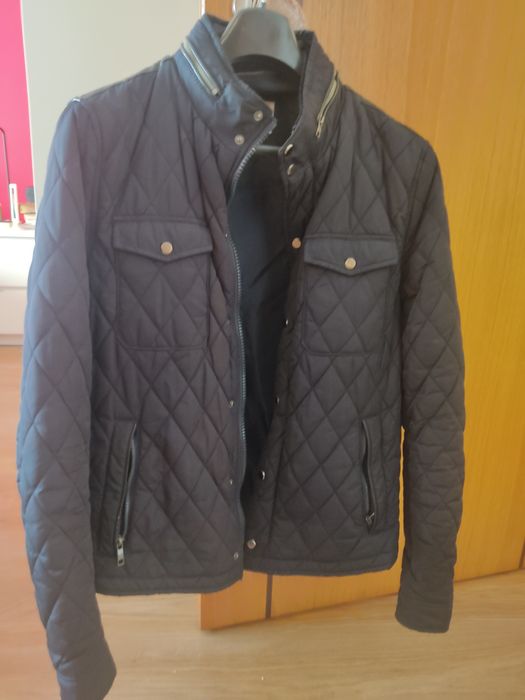 Casaco Zara tamanho L azul