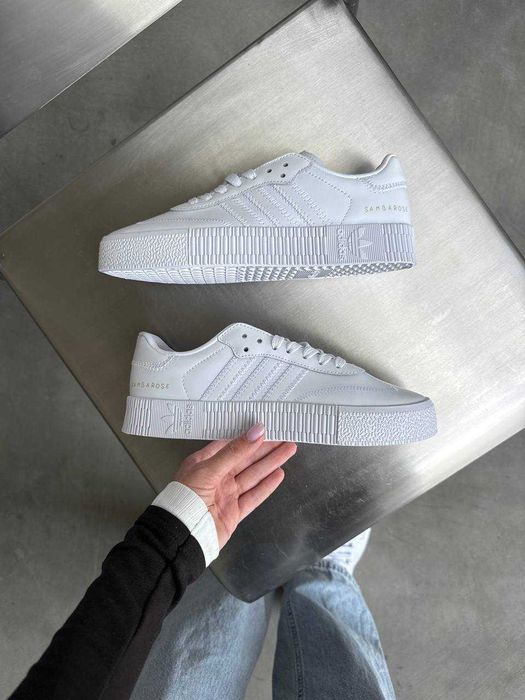 Жіночі кросівки Adidas Samba "White" Розміри 36-41
