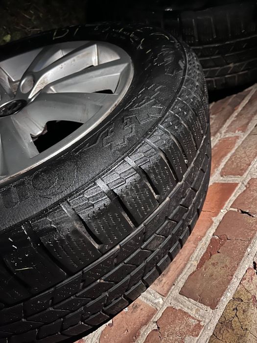 Диски 5x130 Touareg оригінал + гума зима 255 55 R18