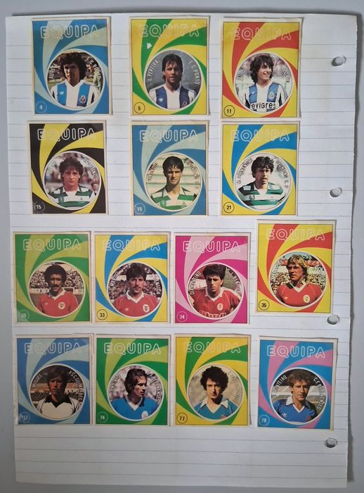 Autocolantes Vintage - Futebol