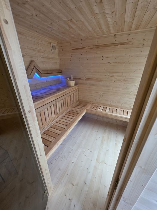 Strefa spa Sauna Balia ogrodowa