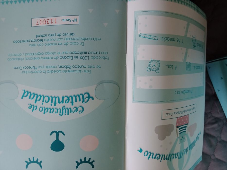 Lalka reborn Violet firmy Munecas Guca