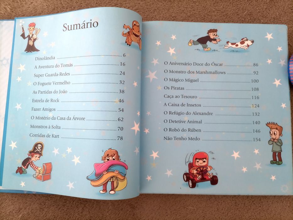 Histórias para meninos