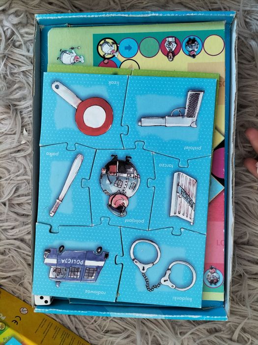 Gra zawody  układanka, puzzle.