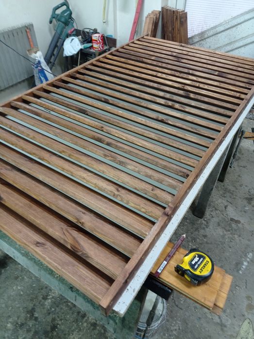 Żaluzje drewniane wiata altana solidnie !!! Tanio