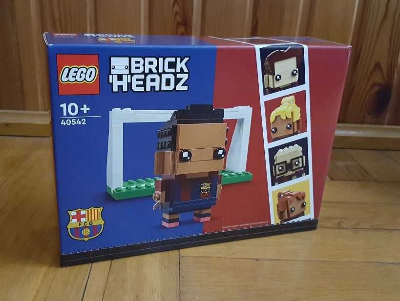 LEGO BrickHeadz 40542 Portret z klocków FC Barcelona Lewandowski