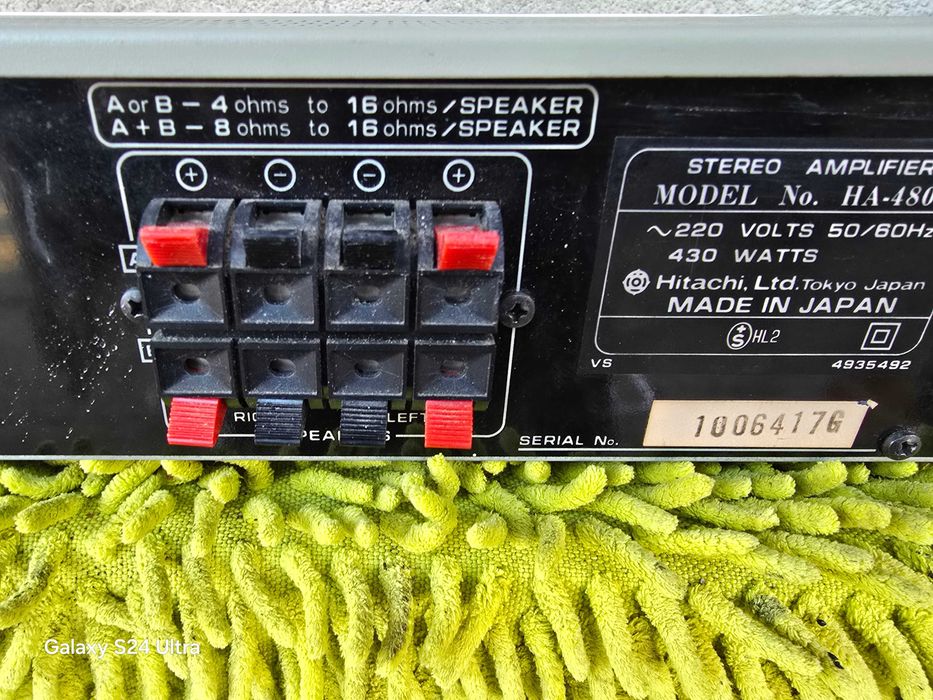 wzmacniacz hitachi HA4800 stereo japan