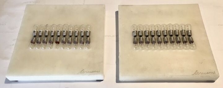 Bibelô vela quadros design NOVOS stock