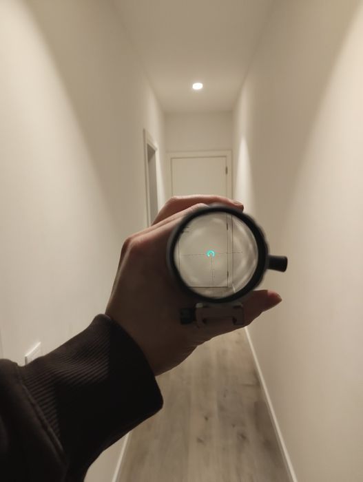 Vector optics S6 LPVO + Geissel mount com RMR
