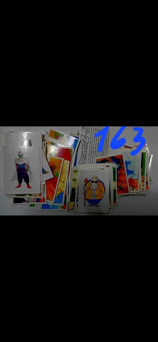 Dragon ball z cromos 136 poucos repetidos panini