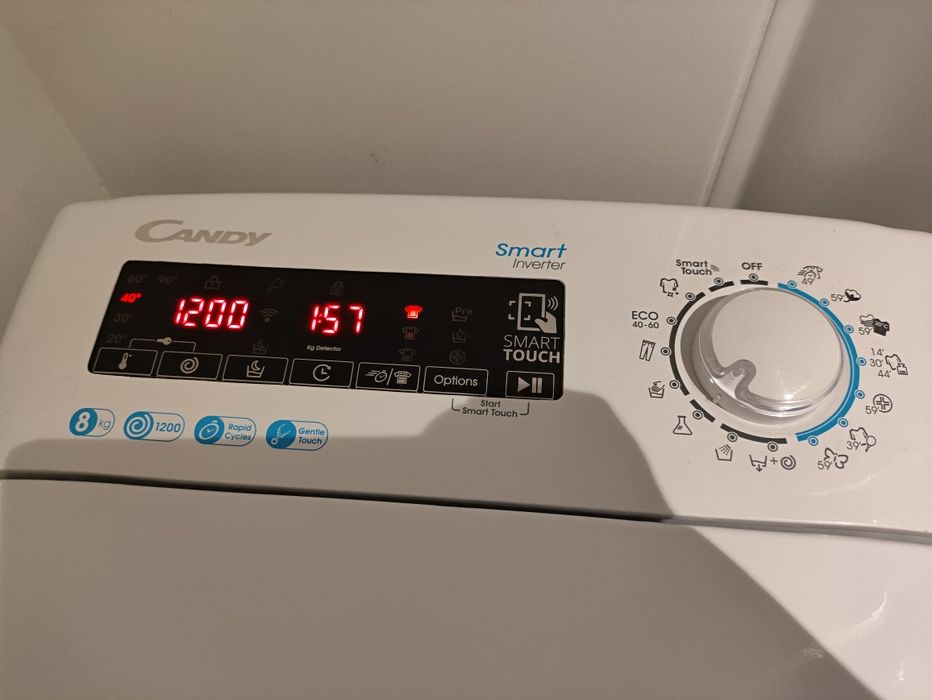 Candy pralka 8kg nowe technologie mało używana