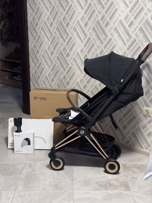 Коляска Cybex Coya Rosegold Sepia Black