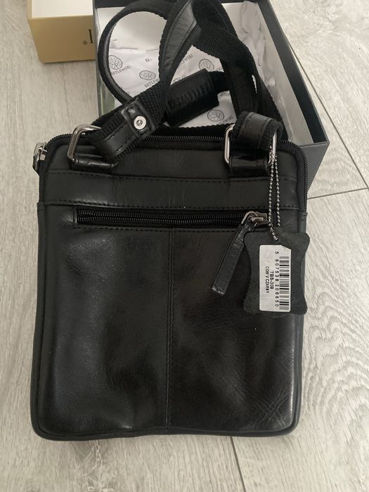 Torebka, torba męska na ramię skórzana Betlewski