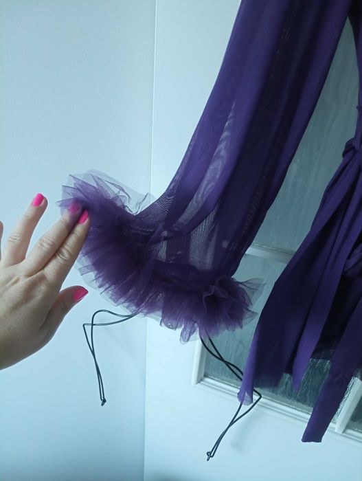 Kobiecy komplet tiulowy,XL