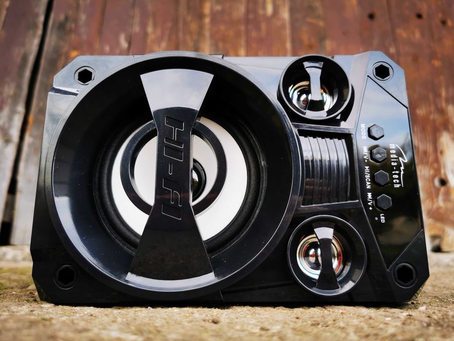 Boombox MP3 Radio Budowlane Wieża Kolumna Głośnik Subwoofer Bluetooth