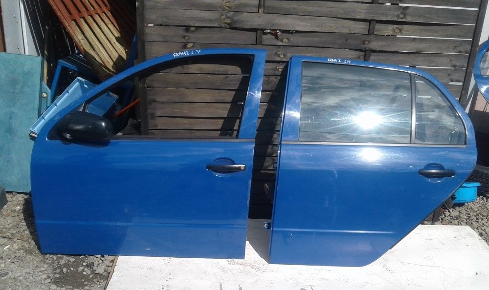 Skoda Fabia 1 2006r 1.4 TDI Drzwi Lewy Przód Tył Gołe 5D HB Hathback