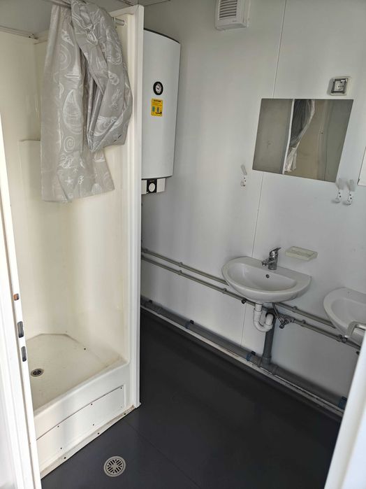 Kontenera sanitarny, WC, prysznic