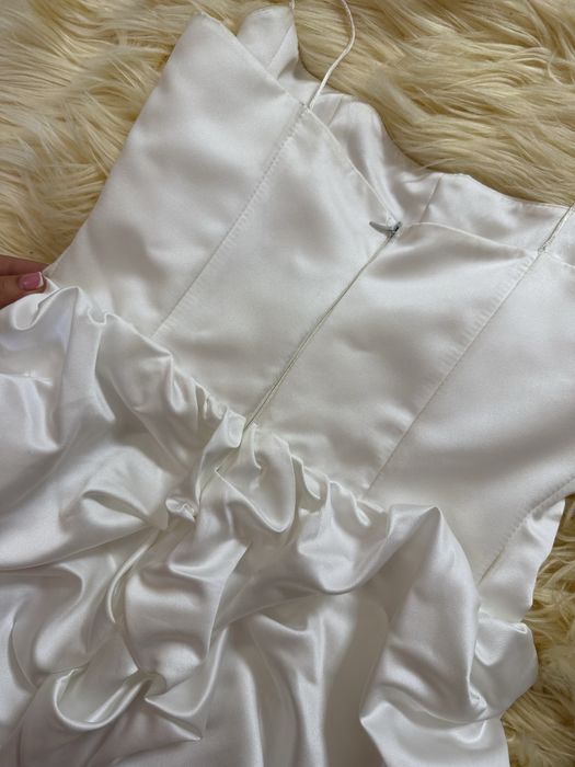 Плаття біле коротке пошите під Balykina (одягала один раз)