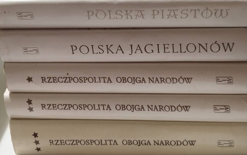 Paweł Jasienica- Polska Piastów, Jagiellonów, Rzeczpospolita  5 tomów