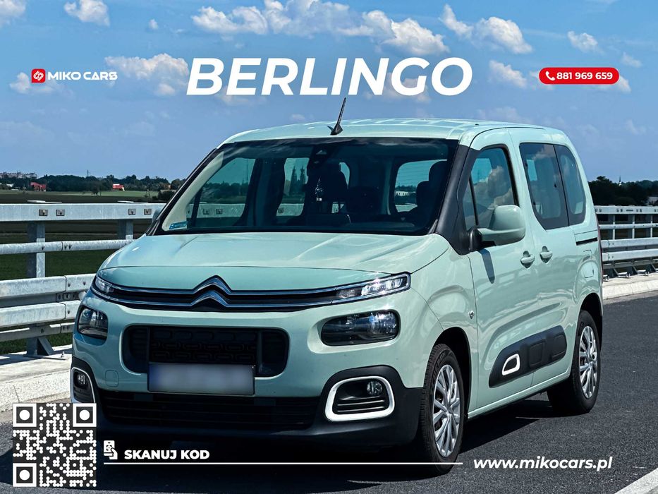 Citroen Berlingo WYPOŻYCZALNIA, WYNAJEM samochodu osobowego i busów