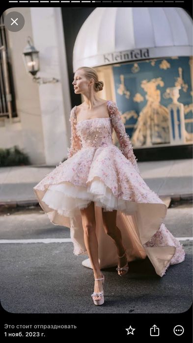 Вечернее платье пошив ( модельер)