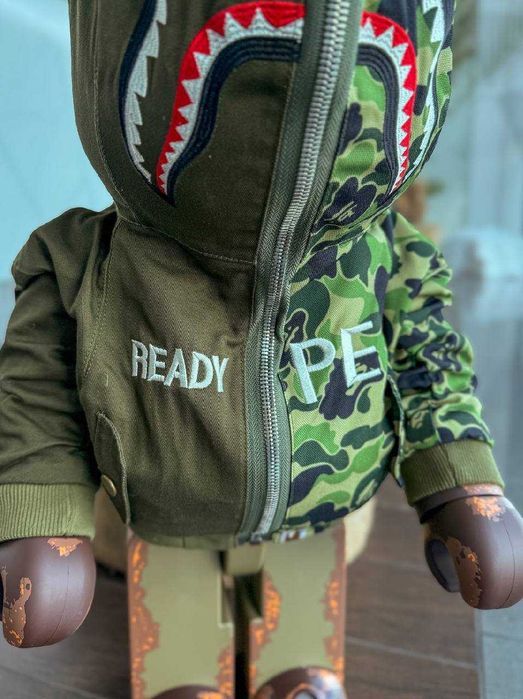 Статуэтка Medicom Bearbrick x A Bathing Ape 1000% 70 cm фигурка Бербрик