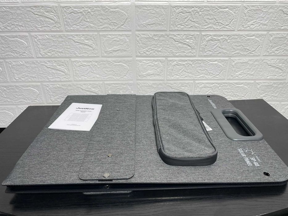 Портативна сонячня панель JustNow SP-60 Solar Panel потужністю 60 Вт