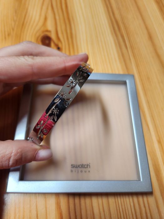 Bracelete aço inoxidável - Swatch bijoux