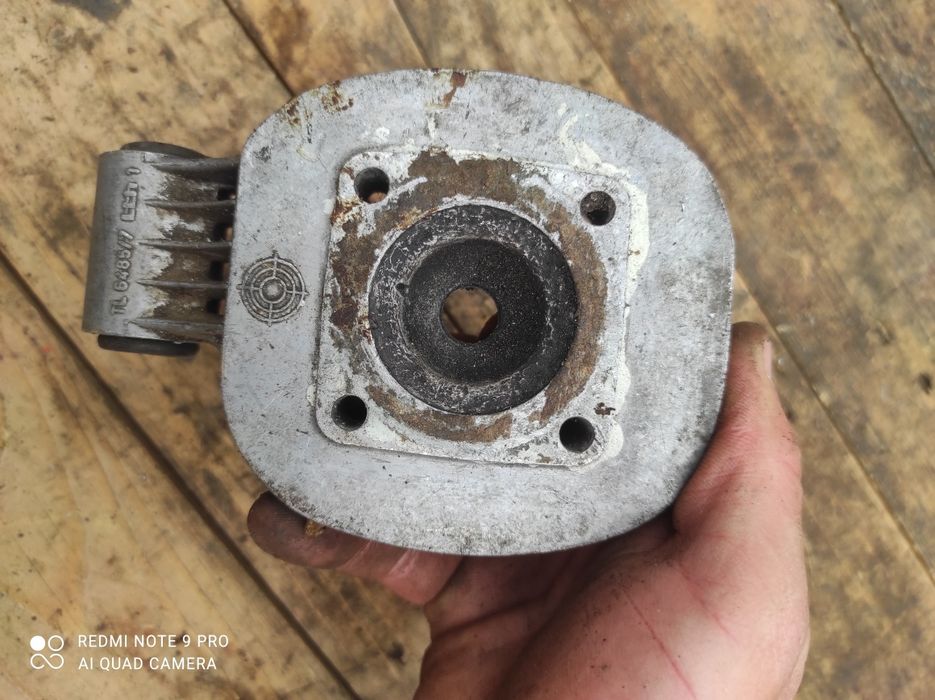 Oryginał głowica Simson Duo schwalbe całe żeberka dobry gwint 9.37
