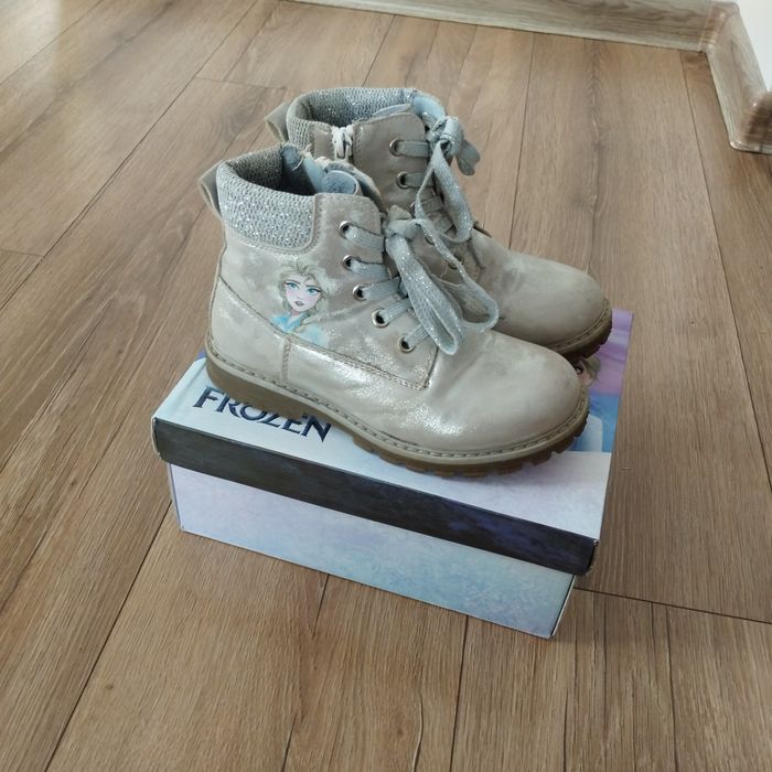 Buty trapery kozaki Frozen Disney Kraina lodu rozmiar 30