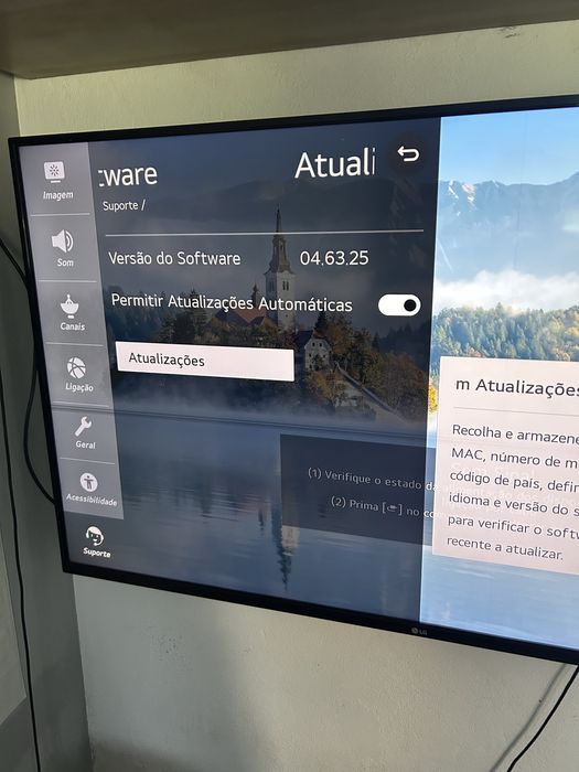 Tv  LG 50 polegadas pra vender logo