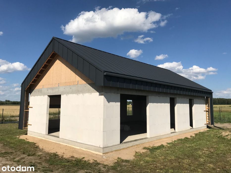 Wyjątkowy Dom Parterowy | Klasa Premium | Działka 1200m - stan surowy