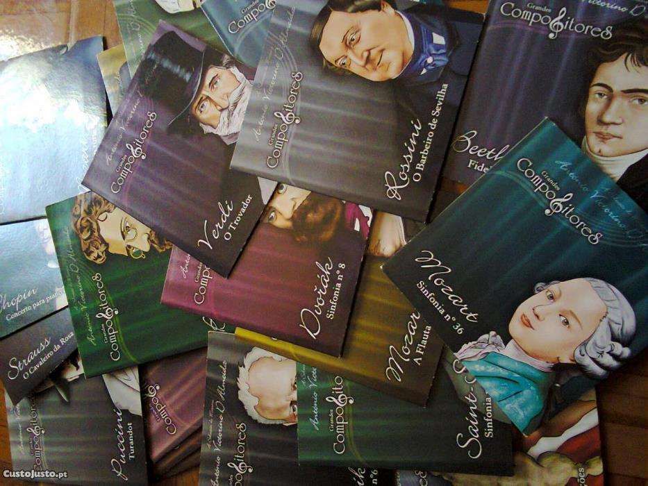 Coletânea de CD´s de Música clássica