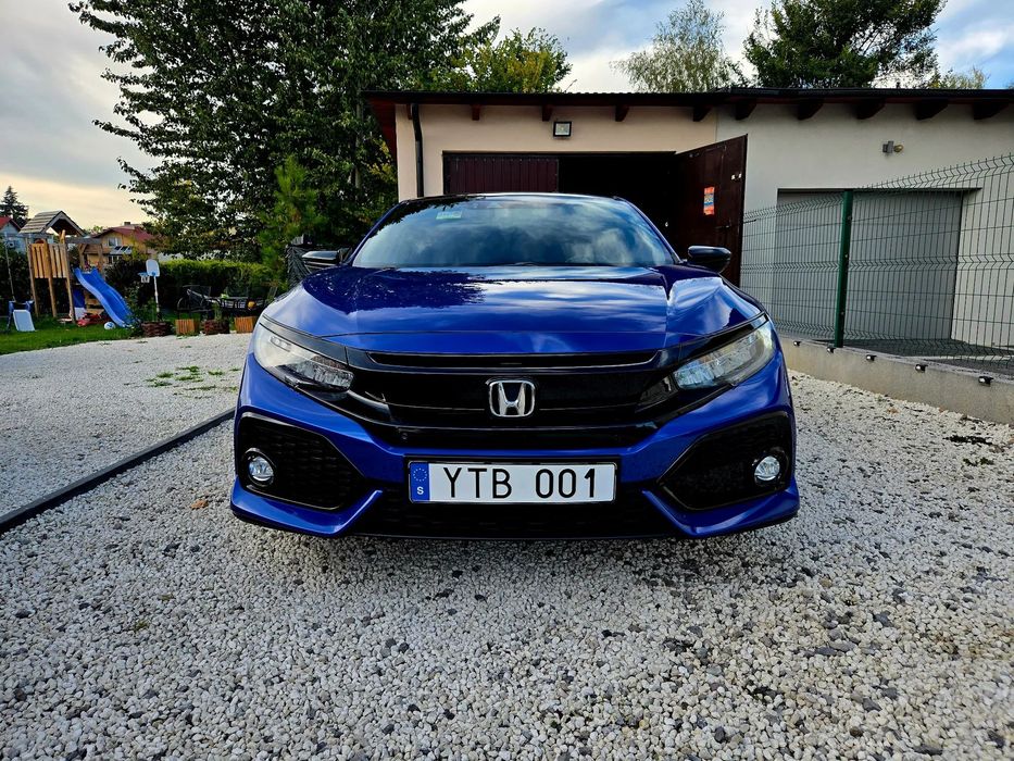 Honda Civic ASO, Bezwypadek, FULL OPCJA, europejska  ,KAM ,BLIS ,LED, ZNAKI,RADAR