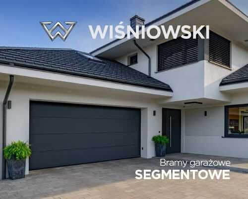 Brama Garażowa Segmentowa UniPro 2250x2100 WIŚNIOWSKI