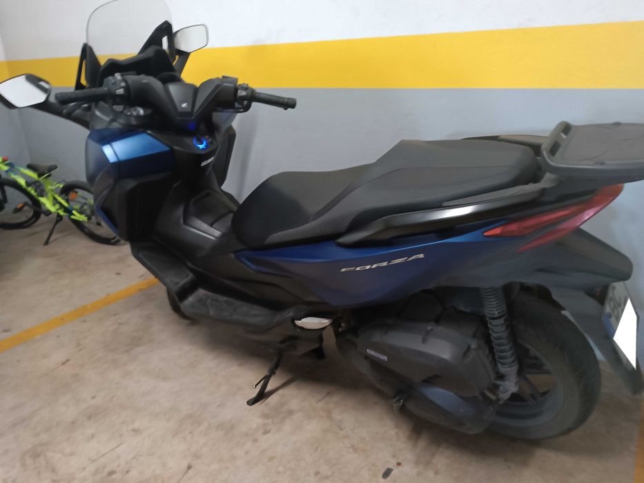 Honda Forza 125 ABS Jul2023 21.800km Azul Extensão Garantia Honda