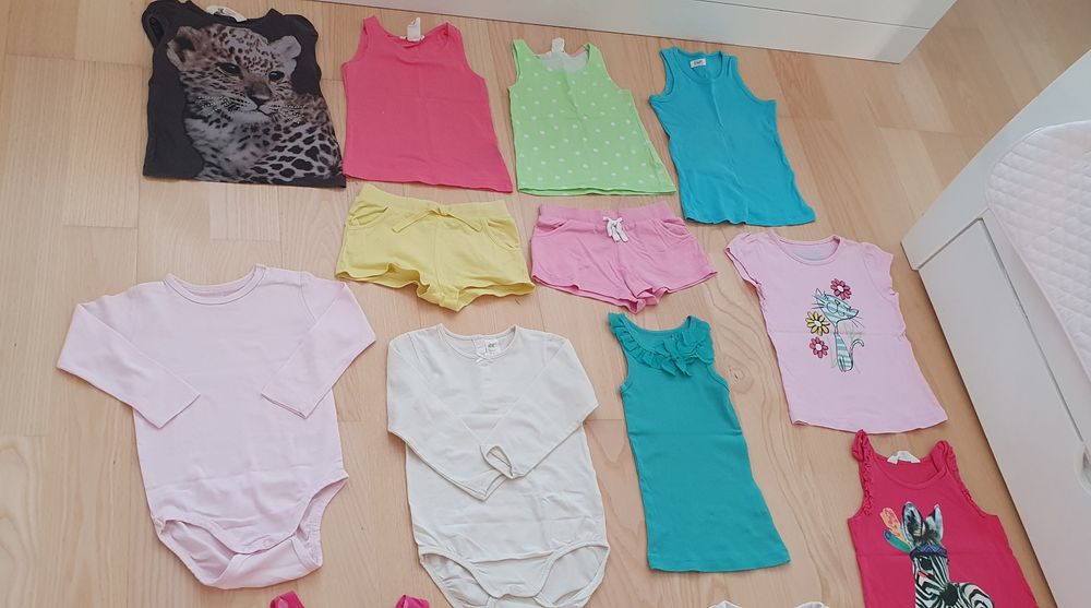 Zestaw ubrań H&M, Smyk, Cool Club i inne