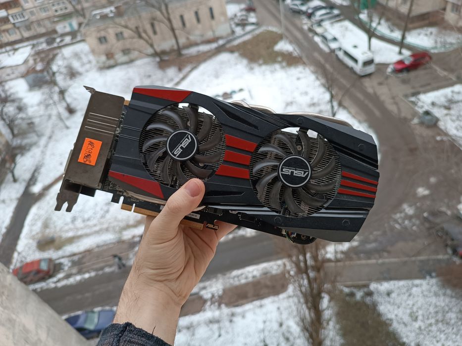 gtx 760 asus DirectСU II 2gb gddr5 видеокарта nvidia