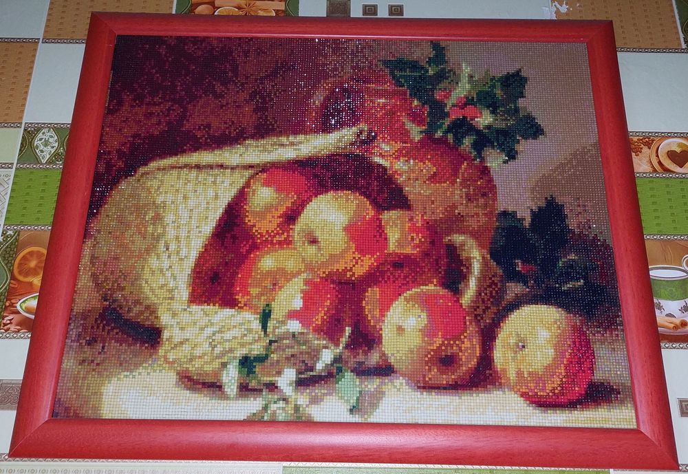 Картины вышитые бисером и алмазная вышивка
