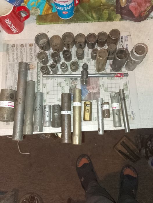 Торцевие ключи и головки 8-32 мм