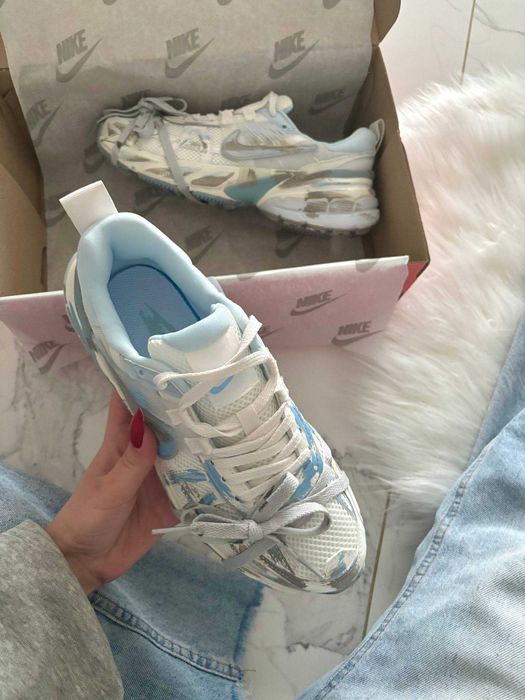 Кросівки Nike V2K Run Custom White Blue