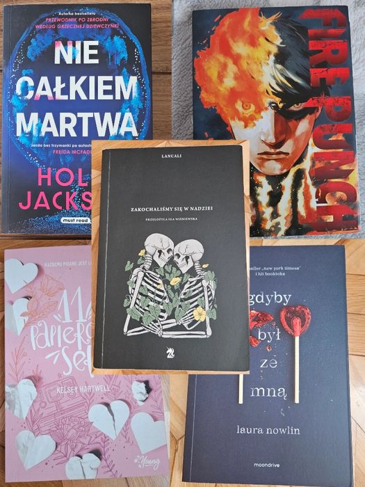 Sprzedam książki i mangi, 5 sztuk