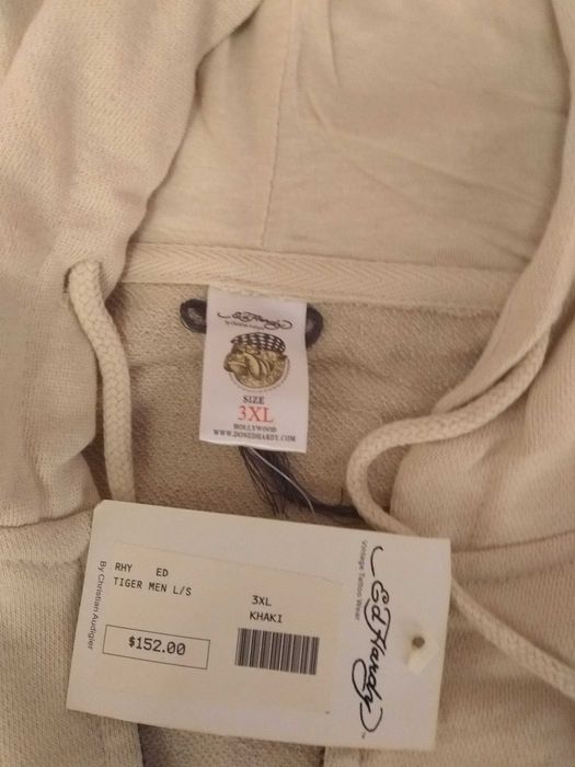 Худи Don ED Hardy, большой размер, унисекс