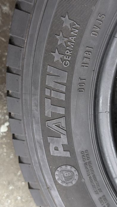 Pneus 205/65r15C Platini RP500 com 75% de piso