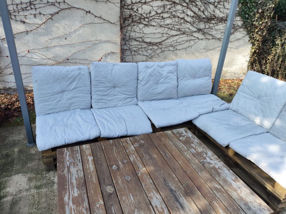 Meble ogrodowe z palet