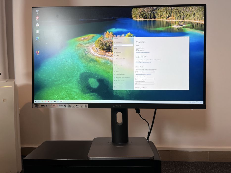 Monitor MSI PRO MP273QP 27" | WQHD (1440p) | IPS | Stan Idealny