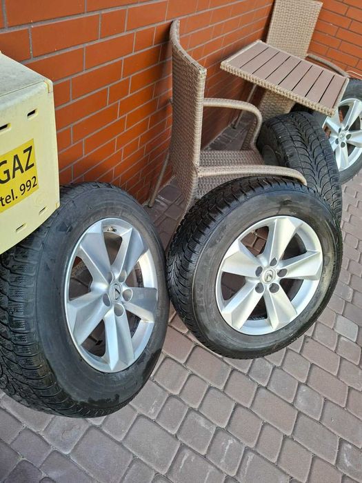 Komplet kół zimowych 17" Lexus | Opony Bridgestone Blizzak 225/65R17 | 5x114.3