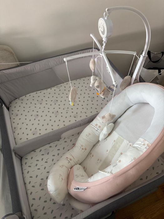 Berço NOVO Chicco Next2me twins para gêmeos