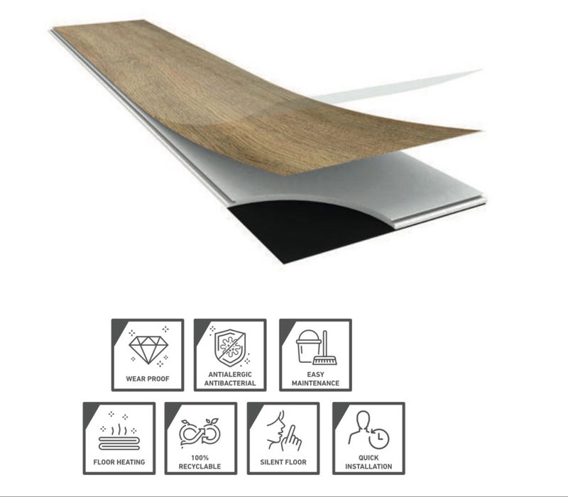 Flutuante Vinilico 55